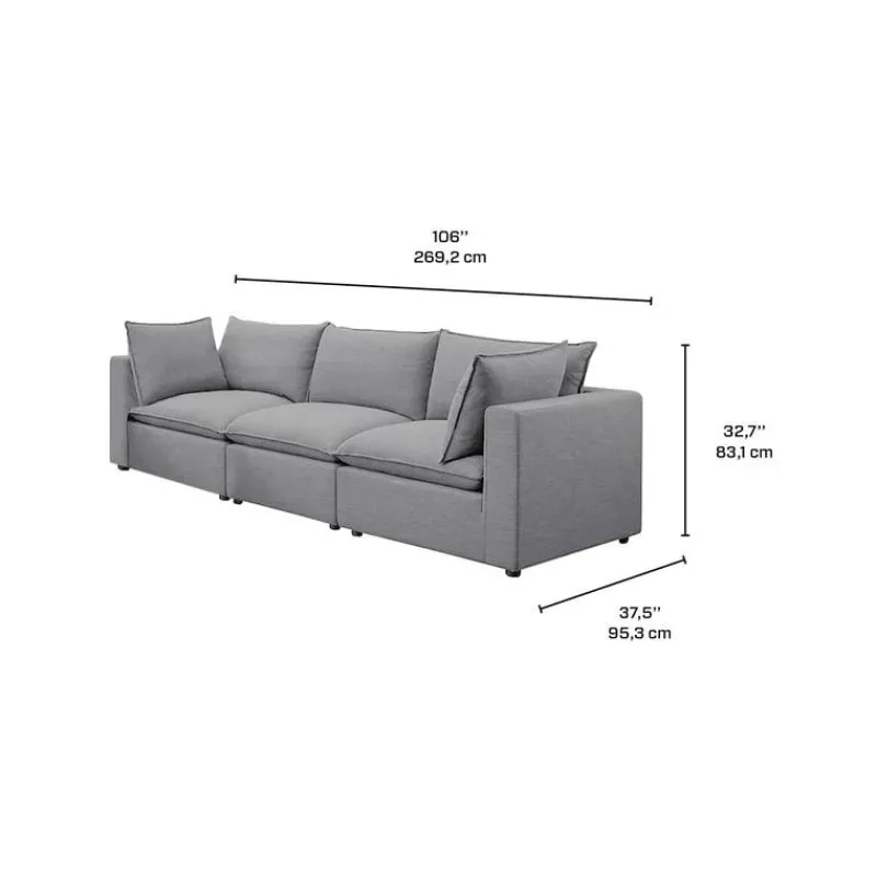 Modular Sofa - 3 pcs