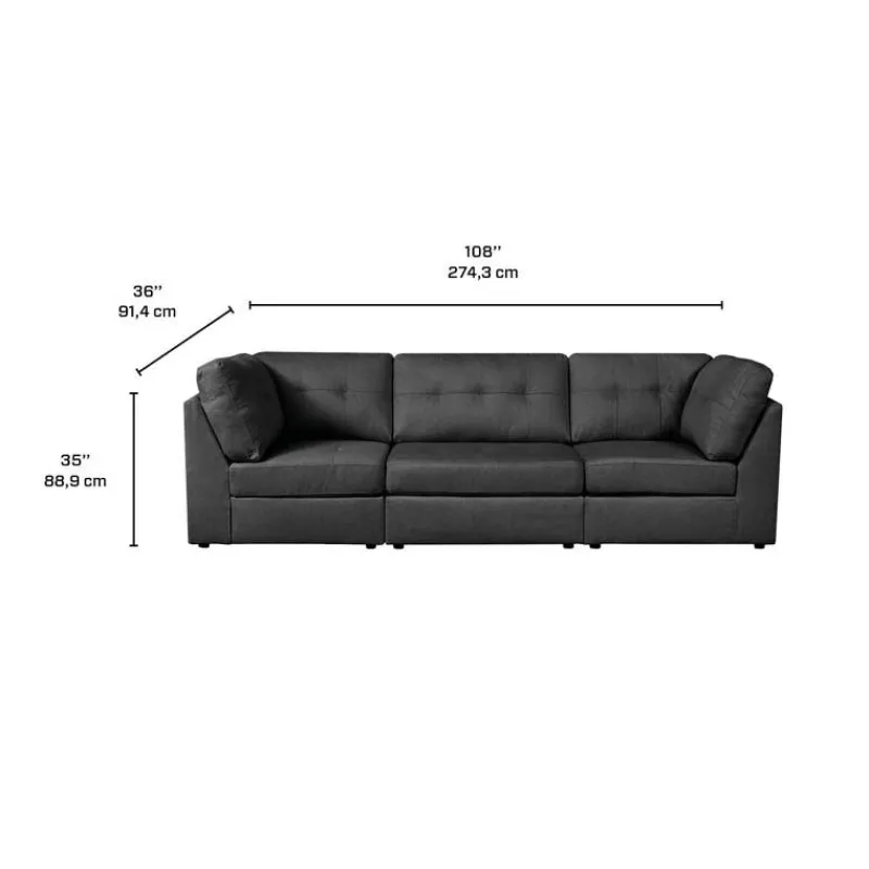 Modular Sofa - 3 pcs
