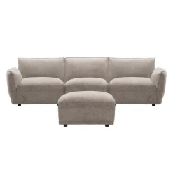 Modular Sofa with Ottoman - 4 pcs