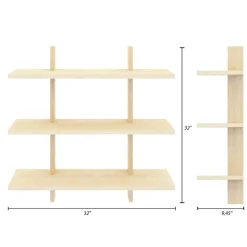 Nexera Modular Wall Shelving System