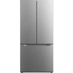 Moffat 18 Cu Ft 30 In Refrigerator Bottom Freezer, French door - MNE18DYTNFS