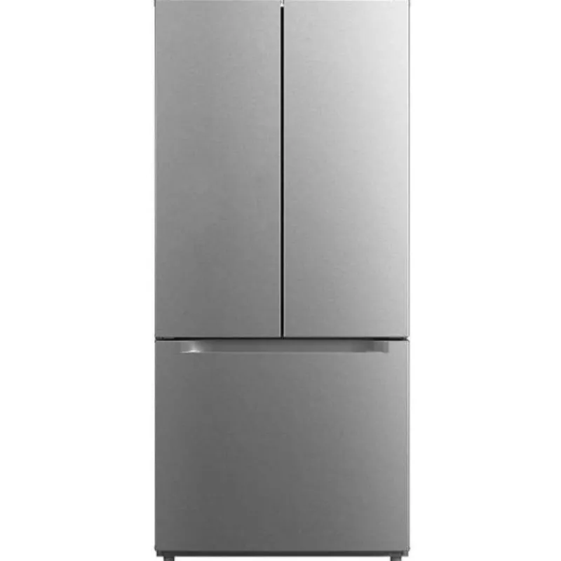 Moffat 18 Cu Ft 30 In Refrigerator Bottom Freezer, French door - MNE18DYTNFS