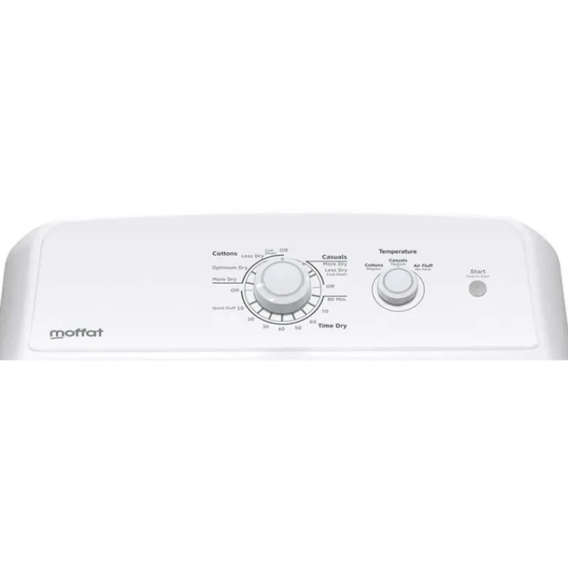 Moffat Dryer Front-Load 27" - MTX22EBMRWW