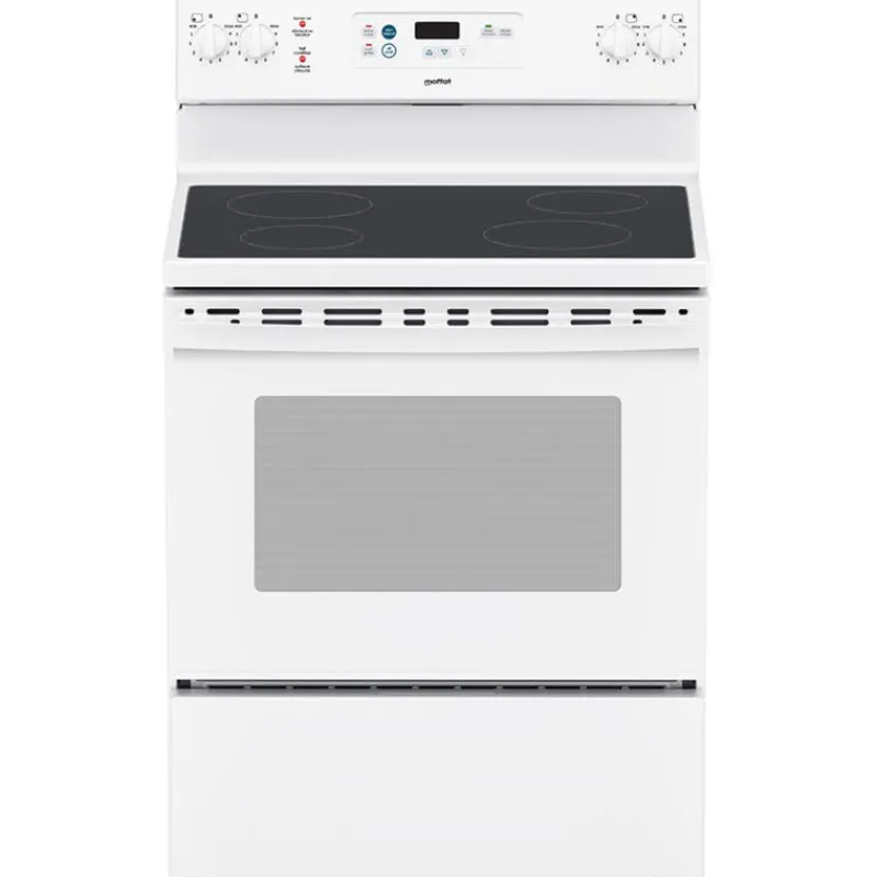 Moffat Range 30" Electric Glass-Ceramic - MCBS585DNWW
