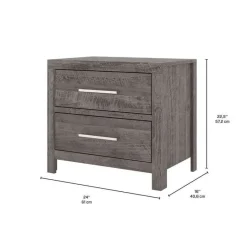MEQ Nightstand - Grey