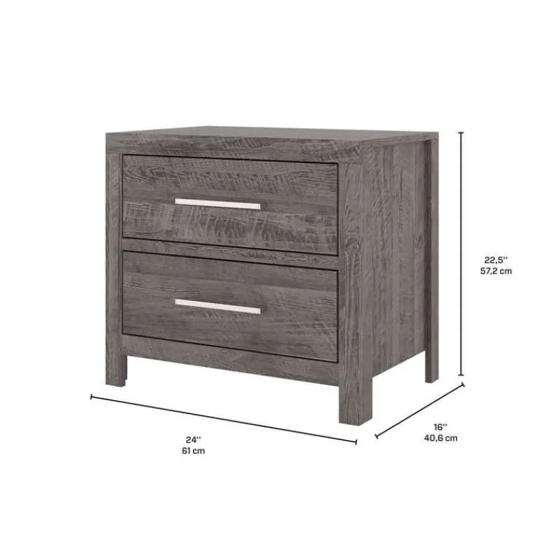 MEQ Nightstand - Grey