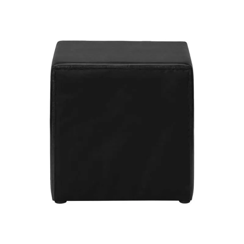 Monarch Nightstand - upholstered / 2 storage drawers - 21"h - leather-look -