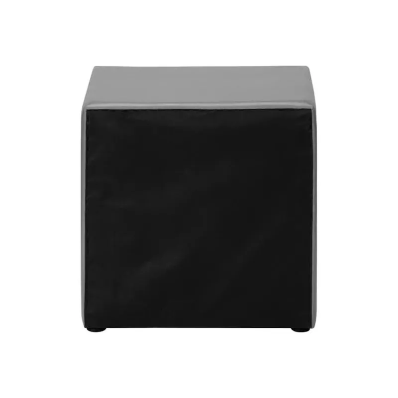 Monarch Nightstand - upholstered / 2 storage drawers - 21"h - leather-look -