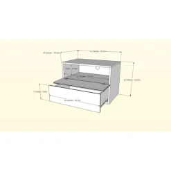 Nexera Nightstand, 1-Drawer, -