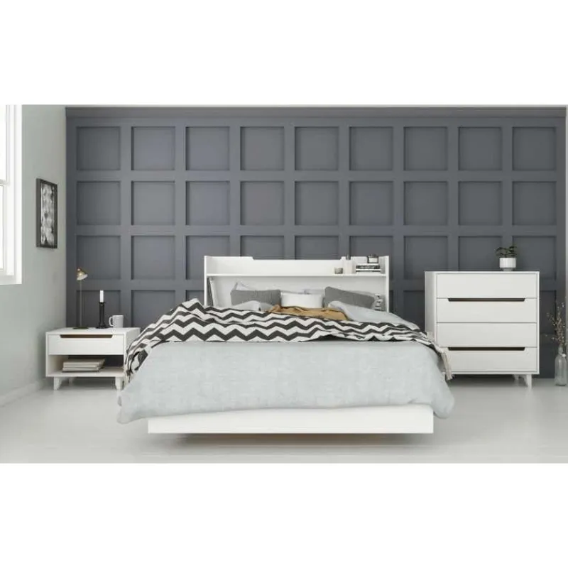Nexera Nightstand, 1-Drawer, -