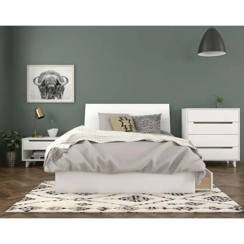 Nexera Nightstand, 1-Drawer, -