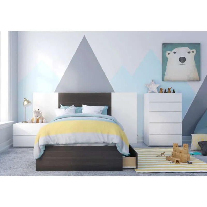 Nexera Nightstand, 1-Drawer, -