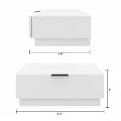 Nexera Nightstand (set of 2) -