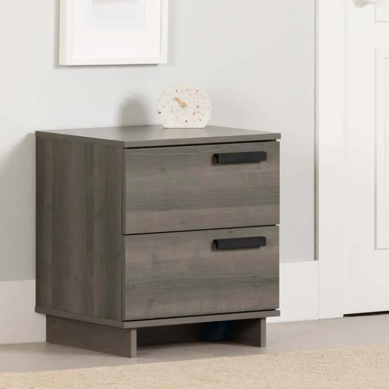 Meubles South Shore Nightstand With 2 Drawers - South Shore