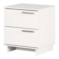 Meubles South Shore Nightstand With 2 Drawers - South Shore