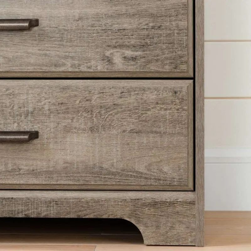Meubles South Shore Nightstand with Charging Station - South Shore
