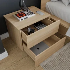 Nexera Nightstand With 2-Drawers -