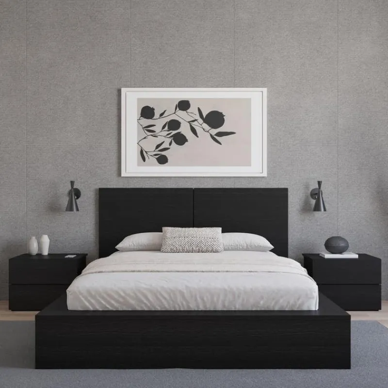 Nexera Nightstand with 2-Drawers -