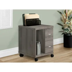 Monarch Office cabinet - with 2 drawers on castors -