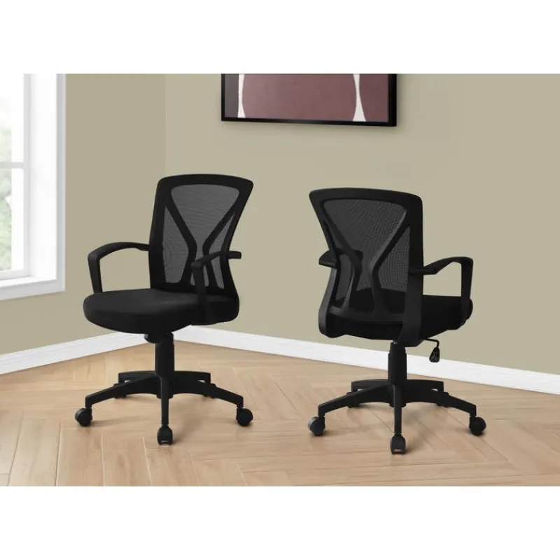 Monarch Office chair - / base on castors -