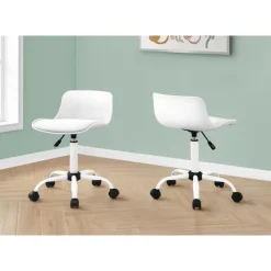 Monarch Office chair - juvenile low back - adjustable height -