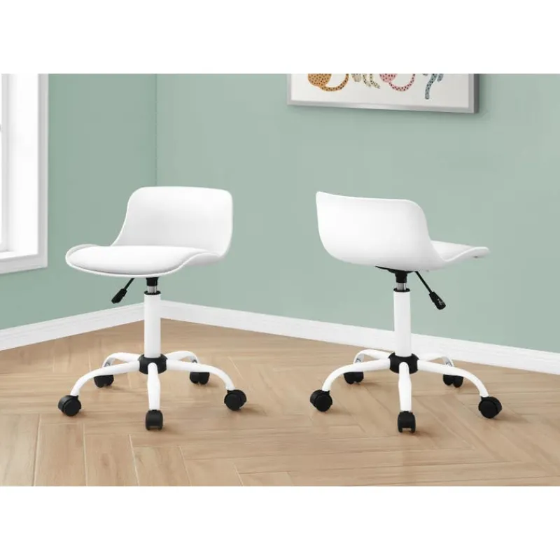 Monarch Office chair - juvenile low back - adjustable height -