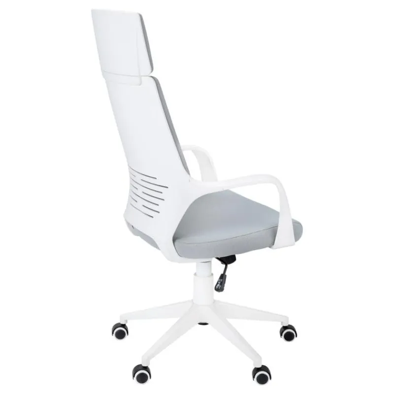Monarch Office chair - / grey fabric / high back executive -