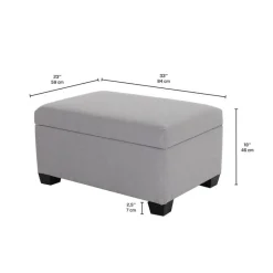 Sofa By Fancy Ottoman with Storage