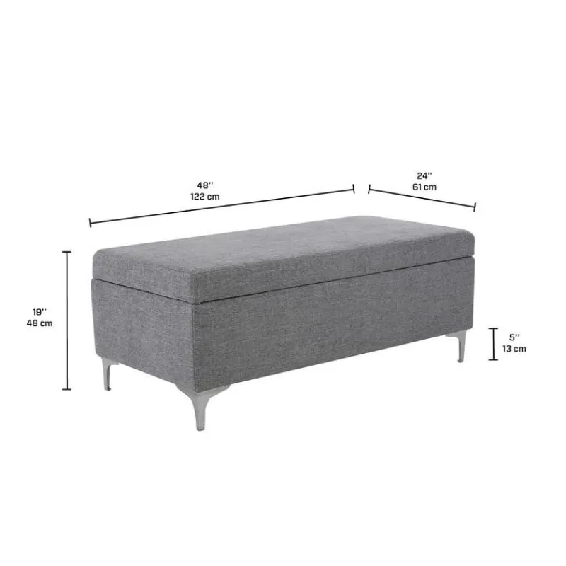 Sofa By Fancy Ottoman with Storage