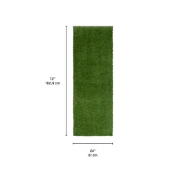 Outdoor Faux Grass Rug - 2 x 6