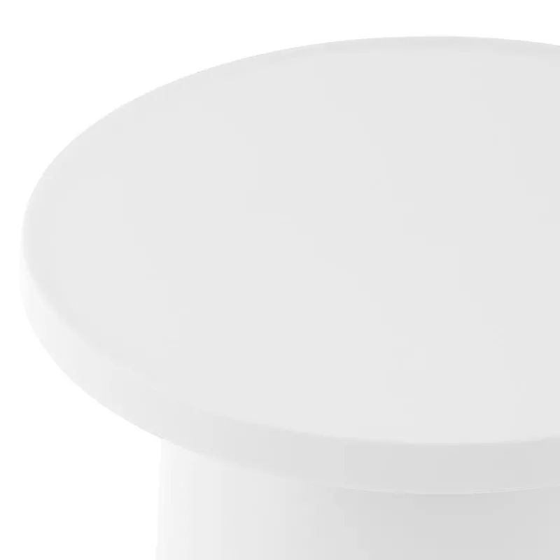 Outdoor Resin Conversation Set with 1 Accent Table and 2 Stackable Seats -