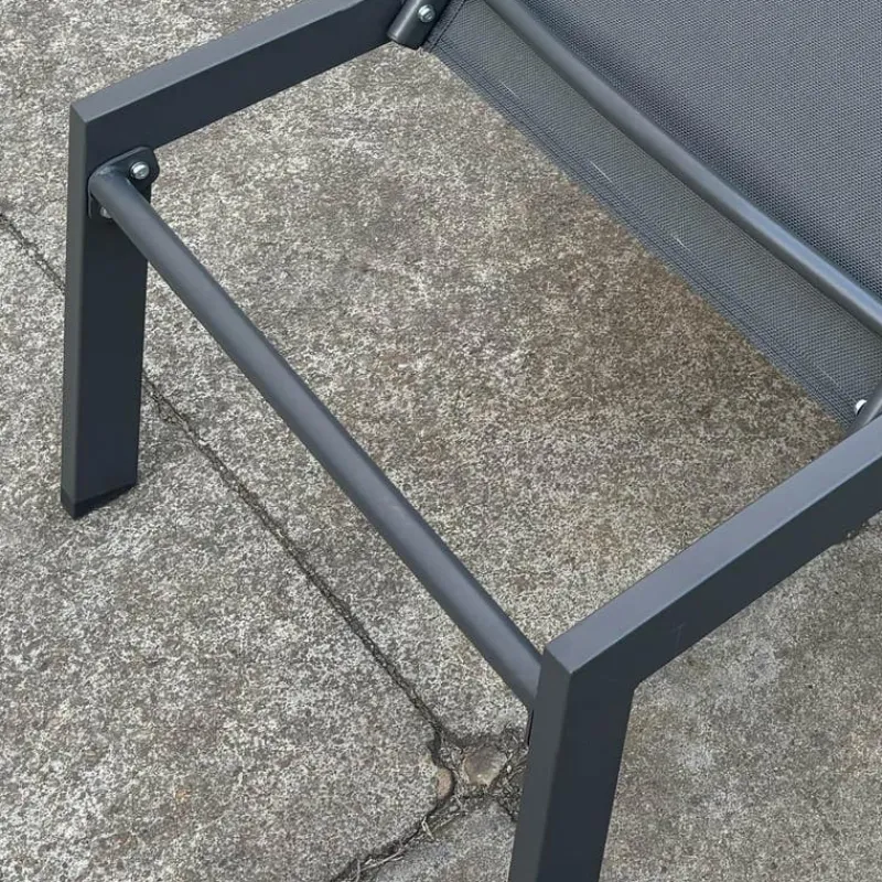 Outdoor Textilene Lounge Chair -