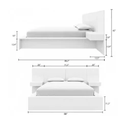 Nexera 4-Piece King Bed Set (78