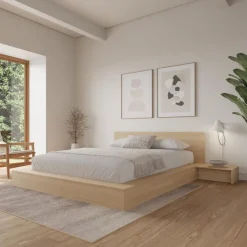 Nexera 4-Piece King Low Platform Bedroom Set (78