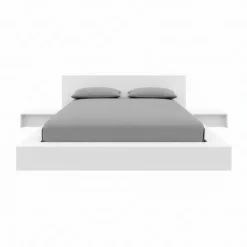 Nexera 4-Piece King Low Platform Bedroom Set (78