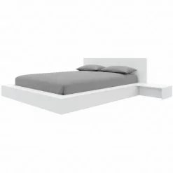 Nexera 4-Piece King Low Platform Bedroom Set (78