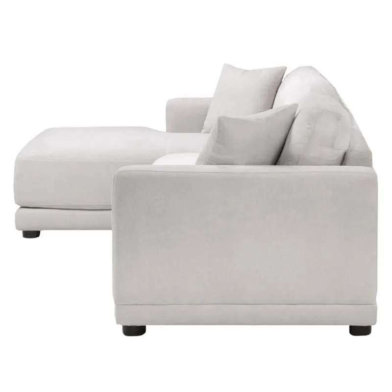 Sofa By Fancy Plushy Sectional with Left-Side Chaise
