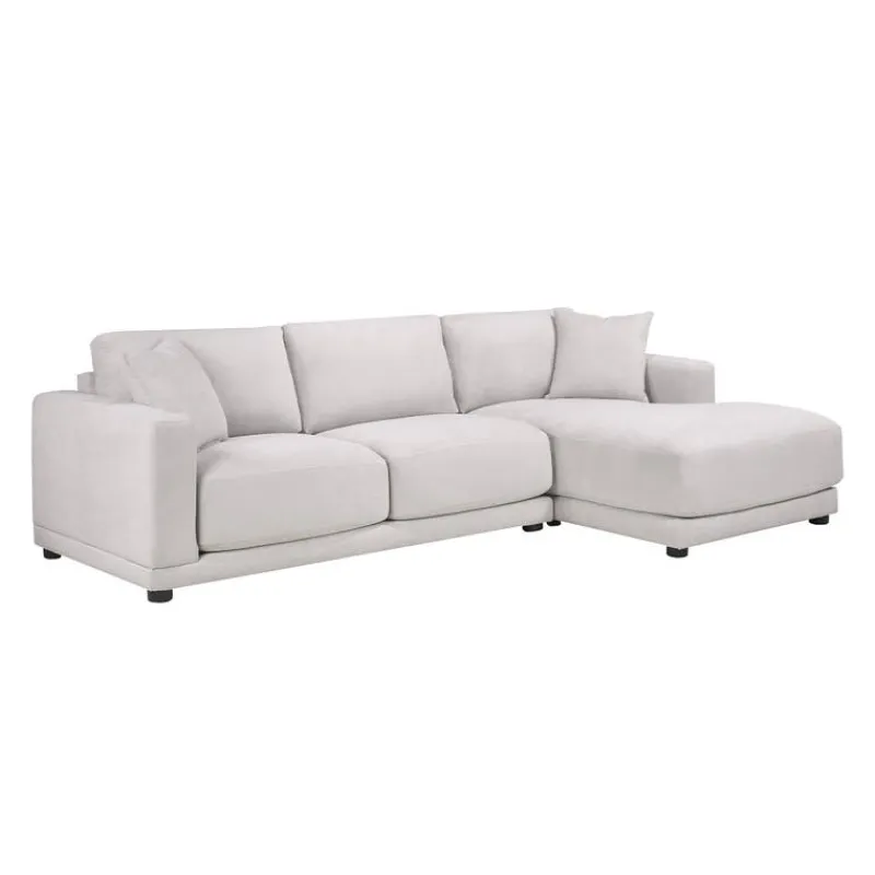 Sofa By Fancy Plushy Sectional with Right-Side Chaise