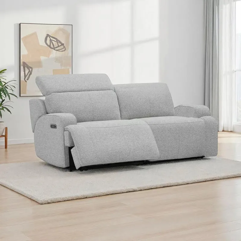 Power Modular Loveseat with Adjustable Headrests - 2 pcs