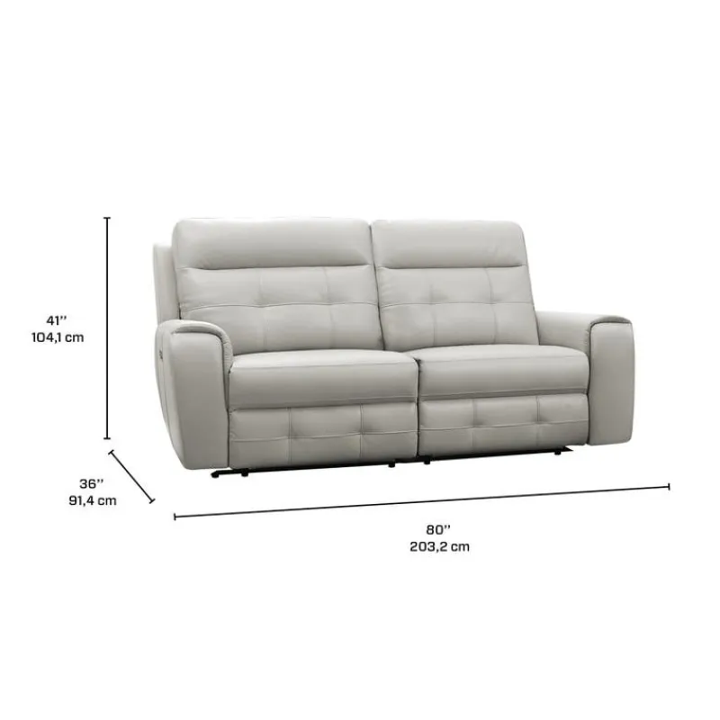 Power Modular Reclining Loveseat - 2 pcs