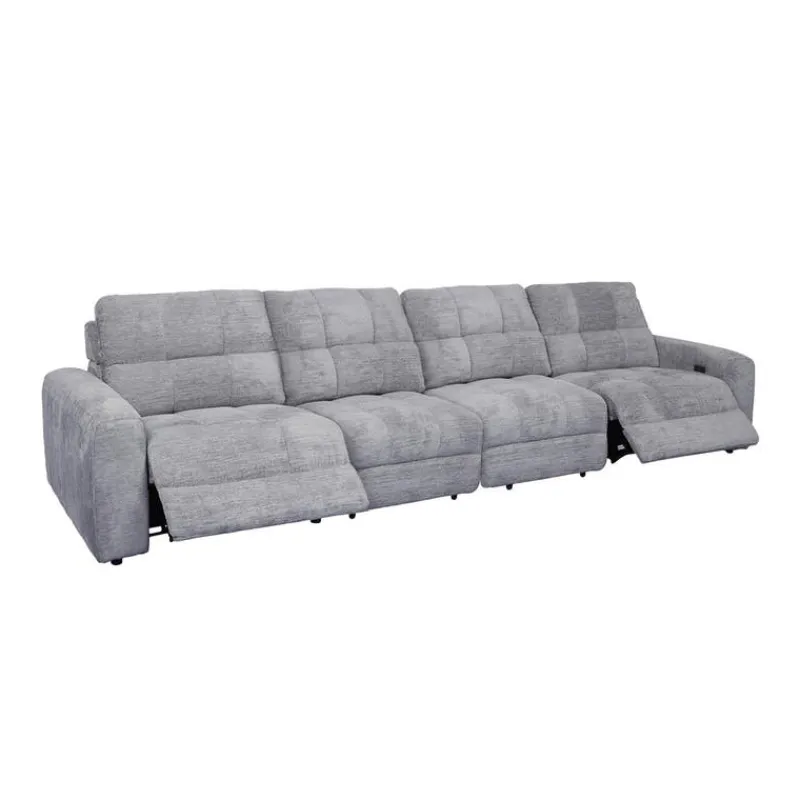 Power Modular Reclining Sofa - 4 pcs