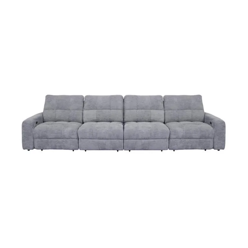 Power Modular Reclining Sofa - 4 pcs