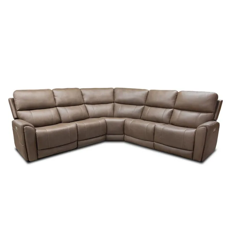 Power Modular Reclining Sectional - 5 pcs