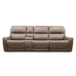 Power Modular Reclining Sofa with Console - 4 pcs