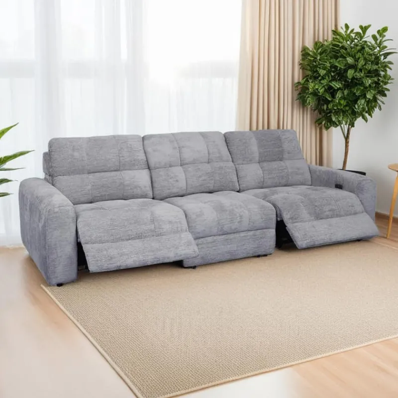 Power Modular Reclining Sofa - 3 pcs