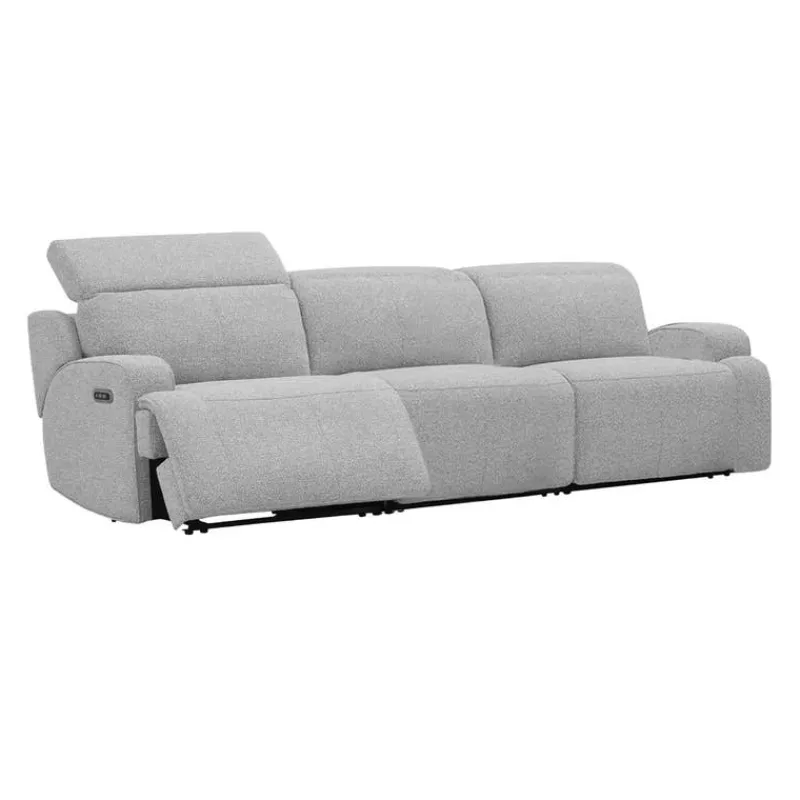 Power Modular Sofa with Adjustable Headrests - 3 pcs