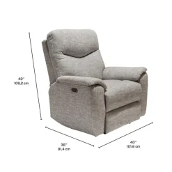 MINHAS Power Recliner - Taupe