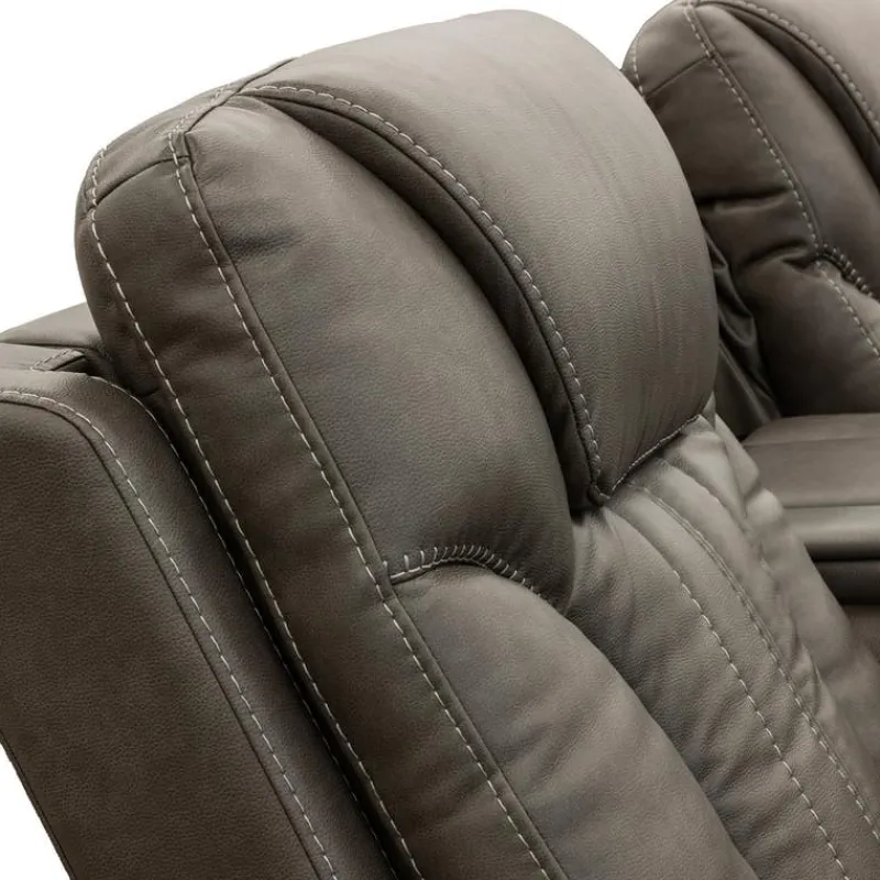 Power Recliner with Adjustable Headrest