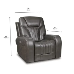 Power Recliner with Adjustable Headrest