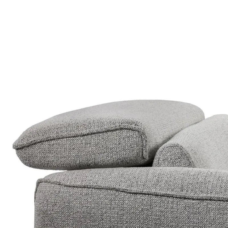 HTL Power Recliner with Adjustable Headrest - Fabric